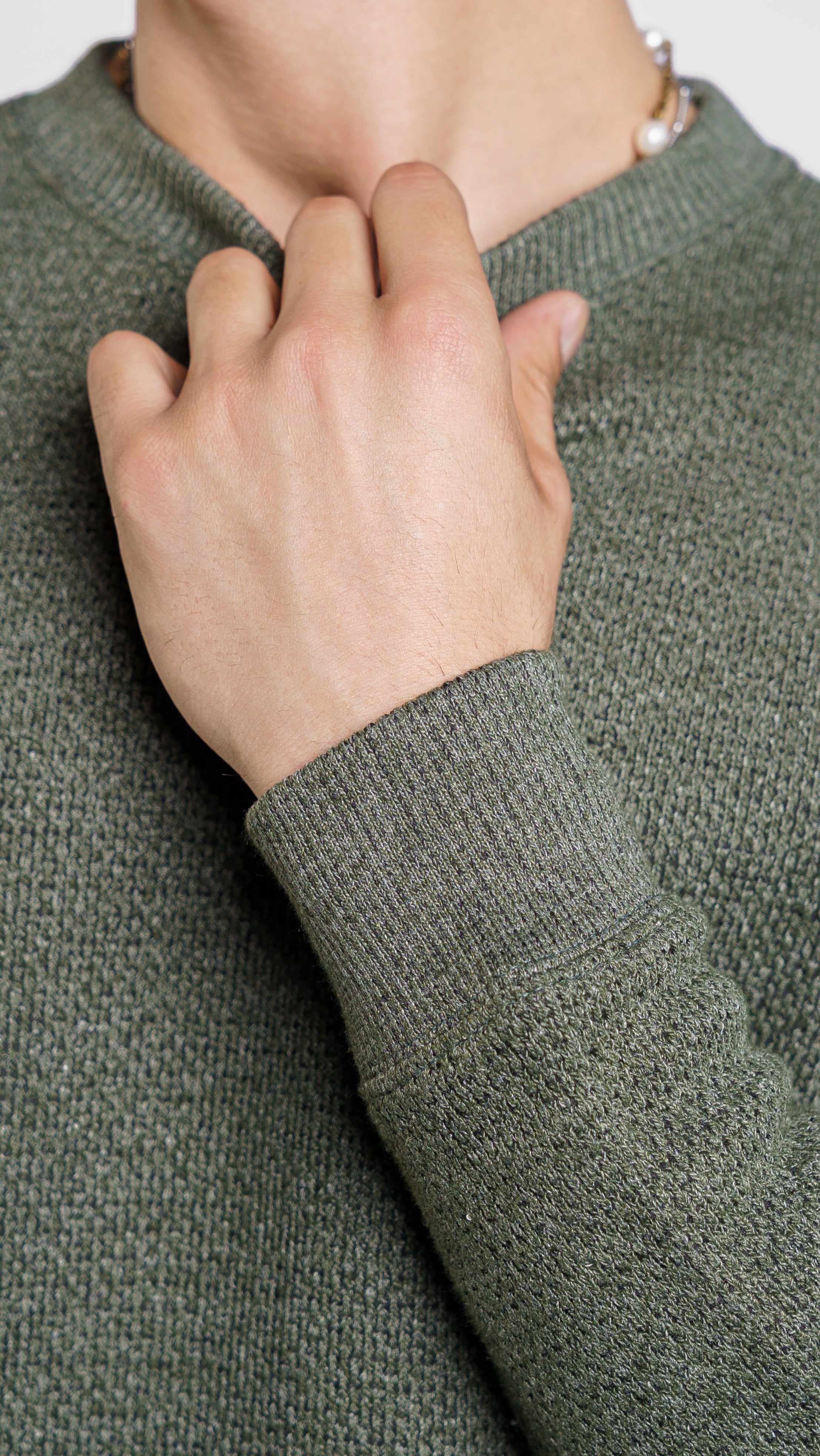 7000C - Unisex Peppercorn Crewneck